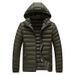 Rib Clothes, Cotton-padded Clothes, Men's Removable Hats, Slim-fitting Piled Thickened Tops, Jackets._viptrois.com