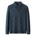 Nordmann Two-Piece Middle-Aged Men's Spring And Autumn Long Sleeve T-Shirt Polo Turn-Down Collar Business Casual Fashion_viptrois.com