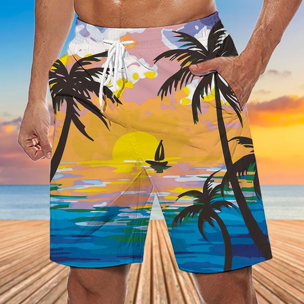 Men's Clothing New Shorts Swimming Shorts Swimming Trunks Summer Beach Pants Shorts_viptrois.com