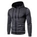 Loom New Cardigan European And American Style Autumn Winter Hot Sale Digital Print Hooded Sweatshirt Foreign Trade Men's_viptrois.com