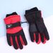 Children's Ski Winter Outdoor Sports Riding Thickened Anti-Slip Waterproof Split Finger Mountaineering Warm Gloves_viptrois.com