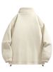 New Autumn Winter Lamb Wool For Boys, Trendy Handsome, With Thick And Warm, Loose Standing Collar Cotton Jacket 78A_viptrois.com
