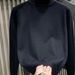1 European High-Neck Sweater Men 2024 New Autumn Winter Light Lazy High-End Base Shirt Hot-Selling Men's Fashion_viptrois.com