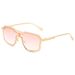 Steampunk Metal Sunglasses – European & American Style Irregular One-Piece Design For Men_viptrois.com