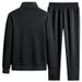 Men’s 100% Cotton Zip-Up Hoodie & Jogger Set – Casual Sportswear For Everyday Comfort (Fall-Ready Outfit)_viptrois.com