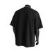 Summer Air Cotton Shoulder Short Sleeved Men's American Small Collar Threaded Splicing Casual T-shirt_viptrois.com