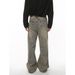 Men's Clothing New Four Seasons New Products Old Retro Loose Wide Leg Ins Denim Pants_viptrois.com