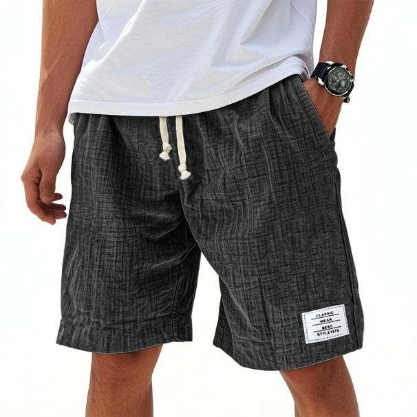 Men's 100% Cotton Casual Shorts - Breathable Summer Lounge & Beach Shorts With Comfort Fit (Multiple Colors & Sizes)_viptrois.com