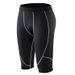 Men's clothing Summer sports leggings Running fitness training pants Men's and women's compression pants Basketball seven points_viptrois.com