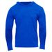 Pulse Cross-Border Men's Fitness Sports Long Sleeve Size Solid Color European And American Style Hooded Sweatshirt One Piece_viptrois.com