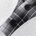 Men's Clothing Customized Japanese Plaid Polo Collar Hooded Sweatshirt Men's Lazy Style Loose Pullover Jacket_viptrois.com