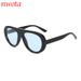 Retro Large Frame Round Face Slim Frog Mirror Trendy Single Beam Sunglasses Men's Cross Border Sunglasses Women's T1313_viptrois.com