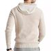 Men's Lightweight Hooded Sweatshirt – Long Sleeve Knit Pullover With Drawstring Hood (96% Rabbit Wool, Breathable & Soft, 8 Colors, Loose Fit)_viptrois.com