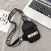 Men's Small Satchel Ultra-light Mini Mobile Phone Bag Tide Brand Chest Bag Women's Small Bag Women's Lightweight Sports Shoulder Messenger Bag._viptrois.com