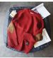 Thickened Men's New Sweater Trendy, Handsome, Personalized, Patchwork Versatile, Knitted Base Sweater, Men's Thread Sweater_viptrois.com