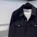 Men's Clothing Spring New Men's Business Jacket Fashion Deerskin Workwear Loose Jacket Lapel Coat_viptrois.com