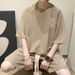 Men's Clothing Summer New Waffle Sports Suit Bear Men's T Shirt Shorts Two Piece Suit Large Size_viptrois.com