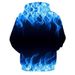Unisex 3d Digital Print Hooded Sweatshirt Couple Matching Hoodies Colorful Flame Graphic Pullover Casual Streetwear_viptrois.com