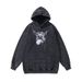 TKPA European And American High Street Dark Style Doberman Print Heavyweight Hip Hop Vintage Hoodie For Men_viptrois.com