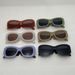 Men's Sunglasses New Square Frame Sunglasses For Women, Daily Fashion Sunglasses For Men, Personality, Wide Legs, UV Street Shot_viptrois.com
