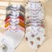 New Style Baby Triangle Scarf Pure Cotton Waterproof Male And Female Baby Printed Bib Newborn Bib Anti Spitting Bib_viptrois.com