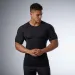 Designer Clothing168 Men's Quick Dry Compression T-shirt Breathable Gym Fitness Short Sleeve Tee_viptrois.com