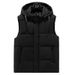 Plus Size Men's Winter Padded Vest – Oversized Quilted Design With Thickened Insulation For Maximum Comfort_viptrois.com