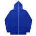 Men's Clothing Hoodie Jacket Sweatshirt Casual Long Zipper Solid Color Hoodie Sweatshirt_viptrois.com