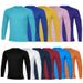 Men's Clothing Sports T Shirt Men's Training Quick Drying Clothes Fitness Clothes Autumn And Winter Thin Loose Casual Running Breathable Long Sleeves_viptrois.com