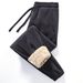Men's Clothing Men's Fleece-Lined Thermal Pants - High-Elasticity Winter Base Layer With Sherpa Interior_viptrois.com