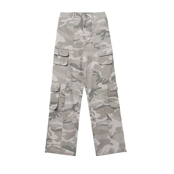 Streetwear Fashion Men Camouflage Cargo Pants Multi-pocket Hip Hop Male Clothing Loose Sports Aesthetic Tactical Wide Trousers_viptrois.com
