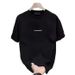 Men's Pure Cotton Short Sleeve T-Shirt Summer New Arrival Heavyweight Trendy Loose Crew Neck Top 220g_viptrois.com