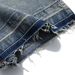 Men's Clothing Edge Washed White Distressed Denim Shorts Men's American Trendy Summer Loose Casual Shorts_viptrois.com