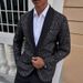 Men's Clothing Fashion Shiny Sequin Business Banquet Dress Suit Jacket_viptrois.com