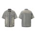 Men's Clothing Retro Raw Edge Distressed Ripped Denim Zippered Jeans Trendy Loose Casual Versatile Workwear Men And Women Suits_viptrois.com