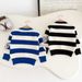 Warm Kids Winter Sweater Set - Thick Long Sleeve Round Neck Pullover For Boys & Girls - Cozy Casual Outfit (Blue, Black)_viptrois.com