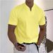 "Men's Athletic V-Neck T-Shirt - Stretch Cotton Gym Workout Tee For Muscle Fit - Breathable & Moisture-Wicking (Multiple Colors/Sizes)"_viptrois.com