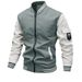 Japanese and Korean autumn new thin youth stand up collar men's baseball jacket, windbreaker_viptrois.com