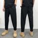Men's Summer Thin Casual Trousers Loose Fit Tapered Leg Slim Fit Drape Ice Silk New Style Cropped Bottoms_viptrois.com