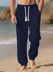 Men's Clothing European And American Men's Jacquard Fabric Trousers Casual Sports Street Fashion Brand All Match_viptrois.com