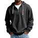 Men's Clothing European And American Heavyweight Long Sleeved Hooded Jacket With Pony Logo Print Men's Sports Casual Sweatshirt_viptrois.com