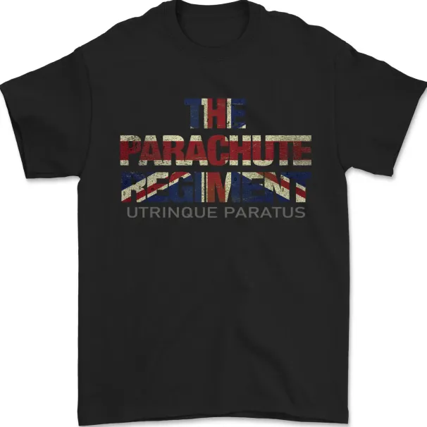 The Parachute Regiment Paras 1 2 3 4 SFSG Mens T-Shirt Mens Womens Tees Top 100% Cotton_viptrois.com