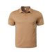 New Cross-Border Men's Loose Trendy Polo Shirt Sports Casual Tactical Short Sleeve_viptrois.com