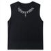 Men's Clothing Fashion Loose Casual Round Neck Sleeveless T Shirt Waistcoat Basketball Fitness Sports Cotton Vest_viptrois.com