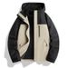 Pulse Winter Two-Piece Set Jacket Three-in-One Detachable Unisex Windproof Waterproof Warm Thickened Ski Workwear_viptrois.com