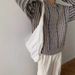 Men's Clothing New Winter American High Street Couple Knitted Sweater Trendy Brand Loose Sweater Jacket_viptrois.com