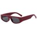 Men's Sunglasses New Simple Fashion Wide Leg Sun Visor Sunglasses Sunglasses Men's Rectangular Cat Eye Frame Hip Hop Sunglasses Women_viptrois.com