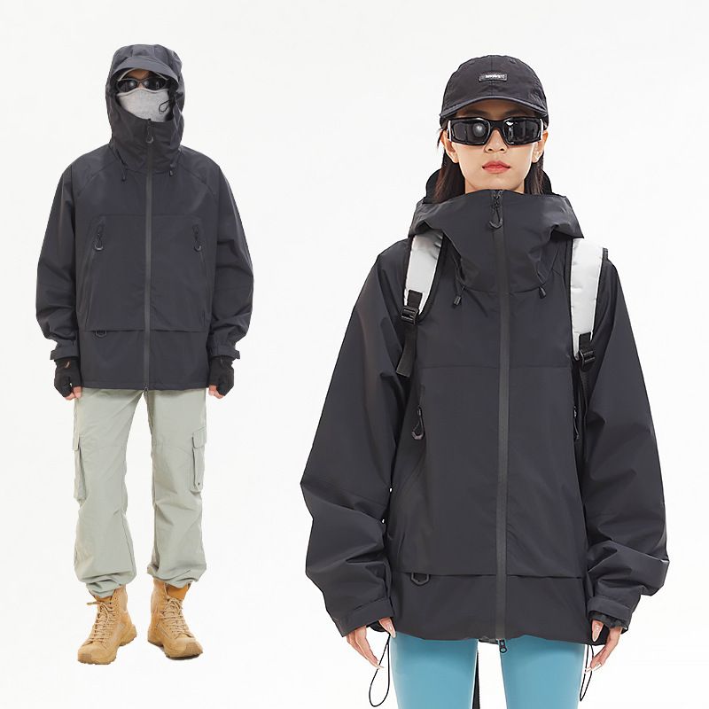 StormShield Pro Waterproof Jacket – 3000mm Rainproof Hiking & Hunting Coat For Men & Women (S-4XL) – Mountaineering Shell With Adjustable Hood_viptrois.com