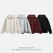 Nordmann 3D Split Half-Zip For Men, Autumn And Winter New Heavyweight Thickened Half-Turtle Neck Raglan Sleeve Hoodie Jacket_viptrois.com