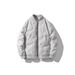 Down Jacket 2025 Winter Youth Trend Stand-up Collar Solid Color White Duck Down Men's 90 Down Jacket_viptrois.com